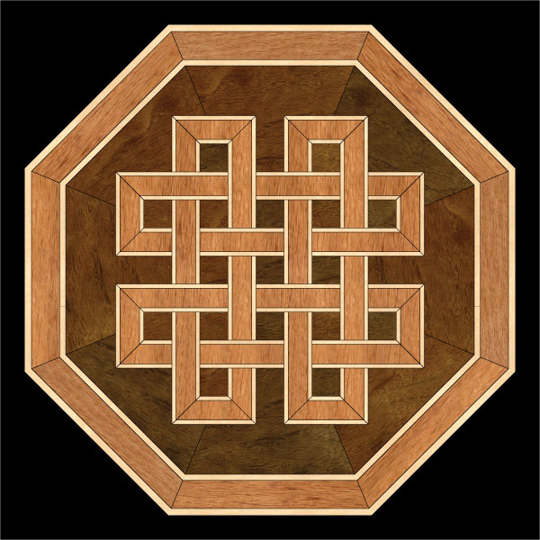 Celtic Knot Wood Floor Medallion Hardwood Floor design